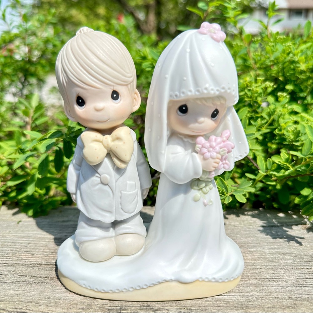 Precious Moments “The Lord Bless You and Keep You” Vintage 1979 Jonathan & David